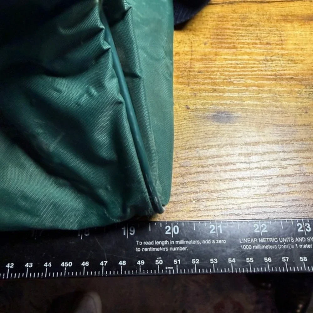 Wilson Vintage Green Nylon Sport Duffel Bag Large‎ Unisex